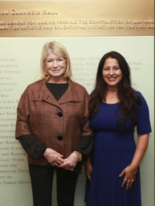 Martha Stewart With Dr. Mandy Walia